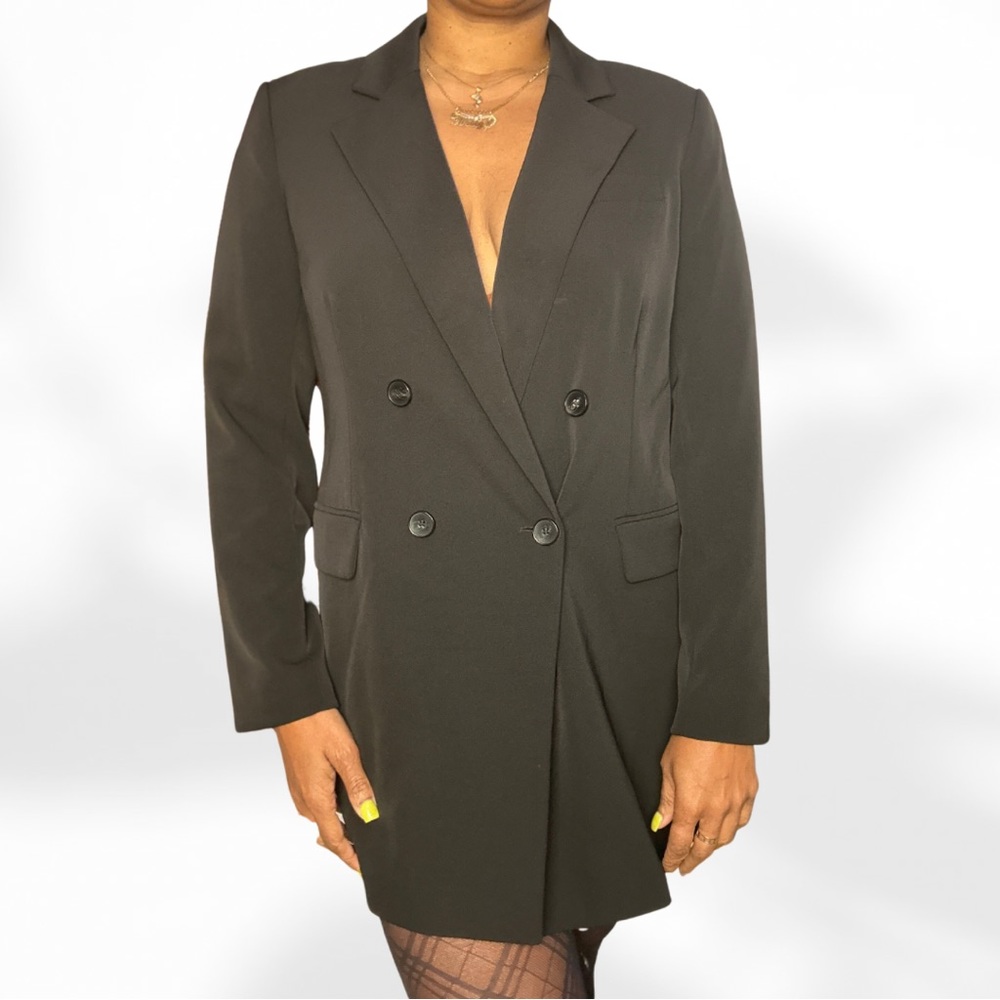 Double breasted H&M oversized blazer size medium